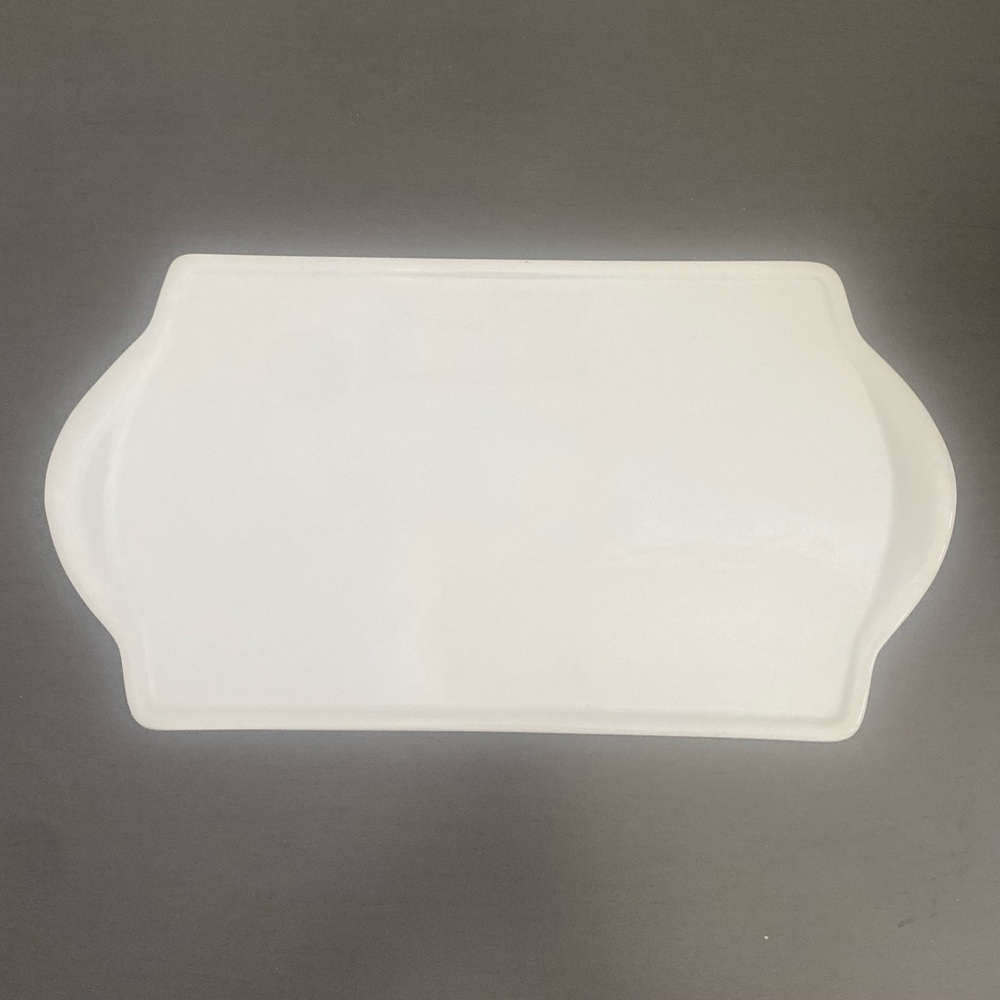 Pottery Barn Great White 14.25" Porcelain Cheese Tray